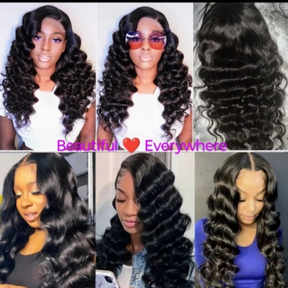 Human Hair Lace Wig - Picture 7 of 8